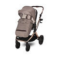 Passeggino GLORY 2in1+ADAPTERS con coprigambe PEARL Beige